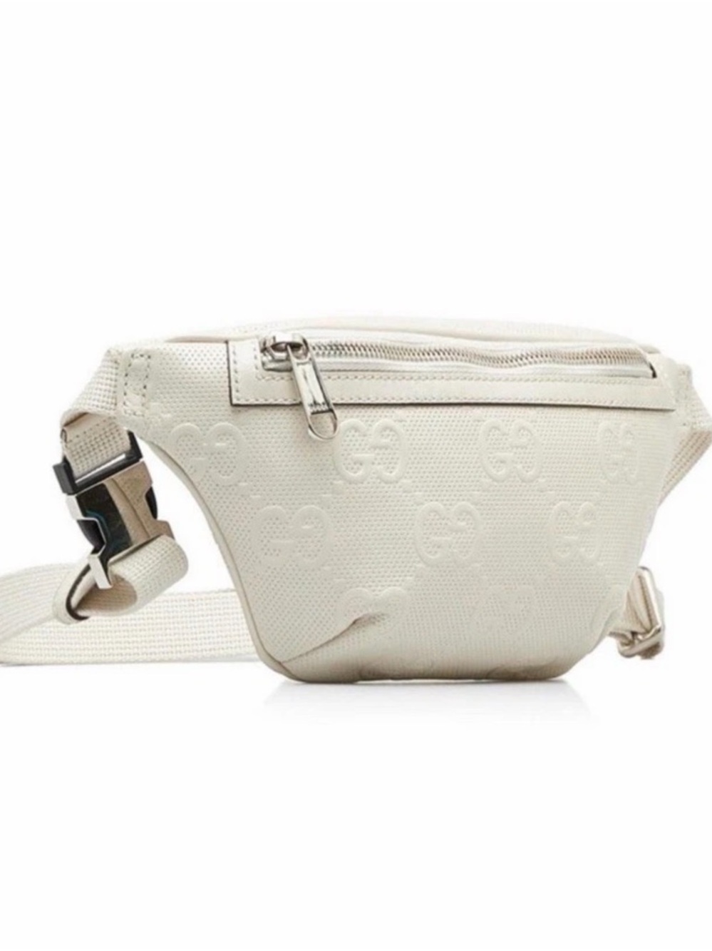 Gucci Cream Embossed Monogram Belt Bag

AUTHENTIC
FIRM ON PRICE